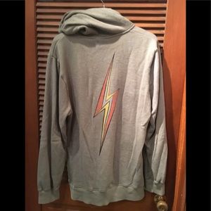 Vintage men’s Lightening Bolt hoodie